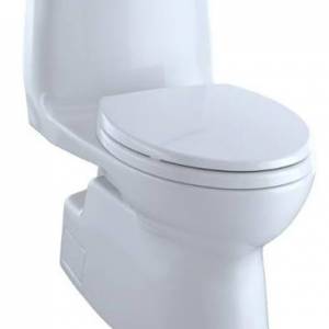 TOTO Carlyle® II 1G One-Piece Skirted Toilet, 1.0 GPF, Elongated